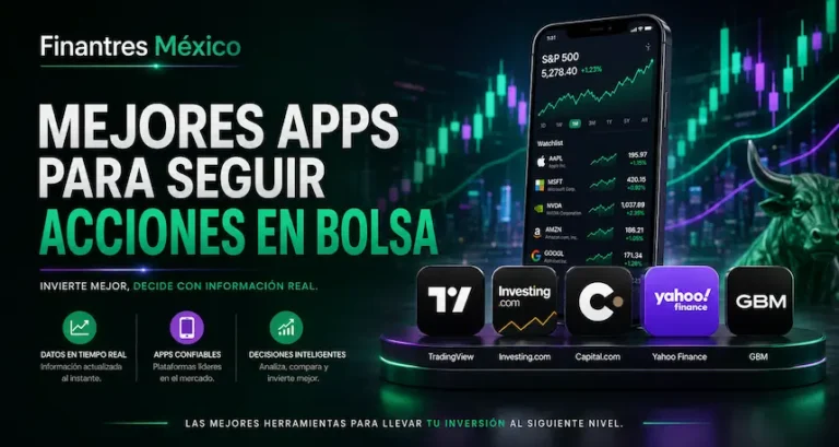Mejores apps para seguir acciones en bolsa