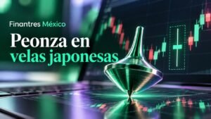 Peonza en velas japonesas