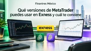 Qué versiones de MetaTrader puedes usar en Exness y cuál te conviene