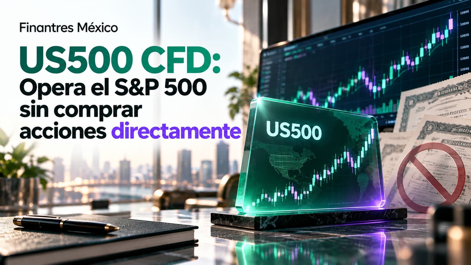 US CFD Opera el S&P sin comprar acciones directamente