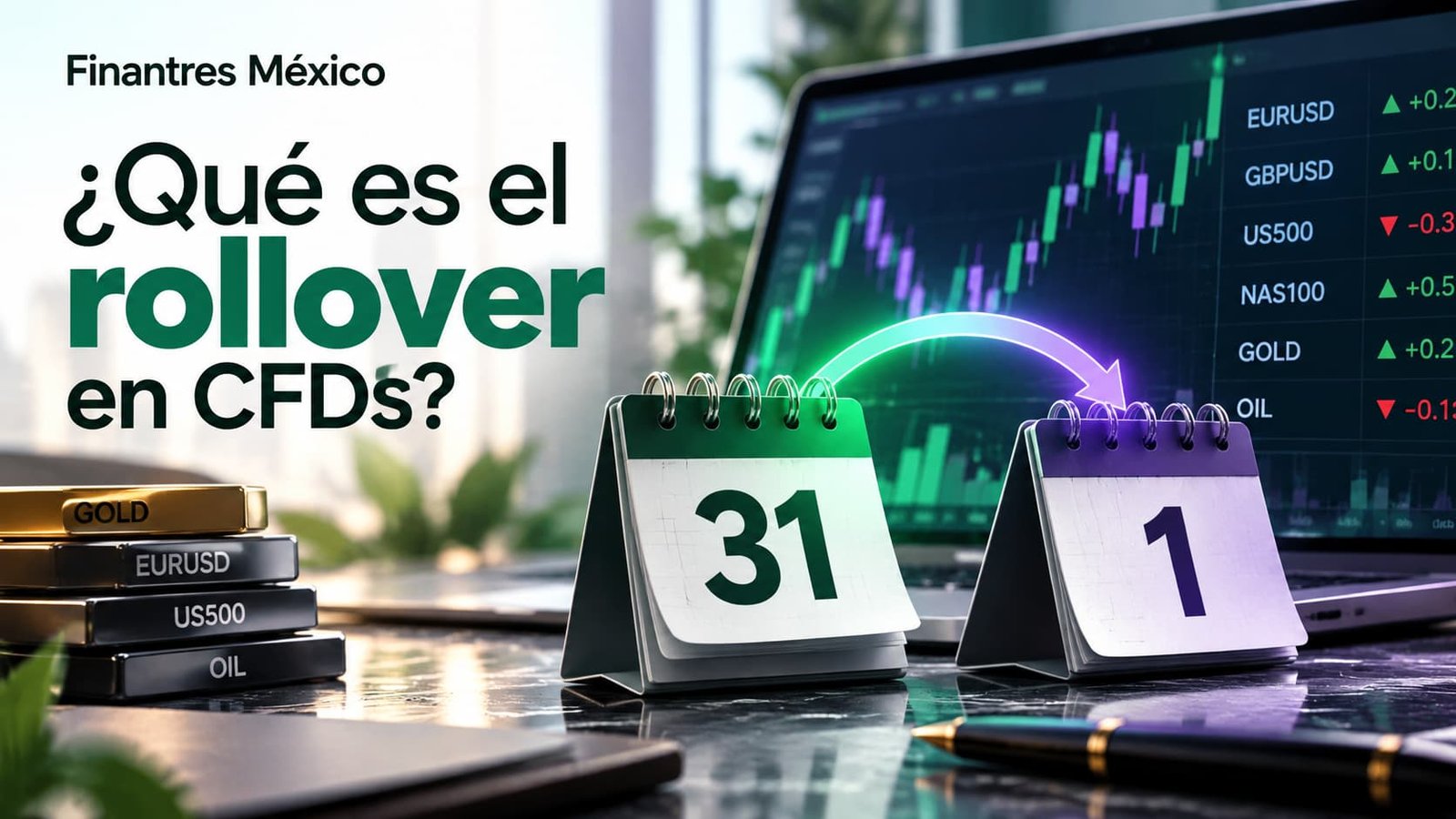 ¿Qué es el rollover en CFDs