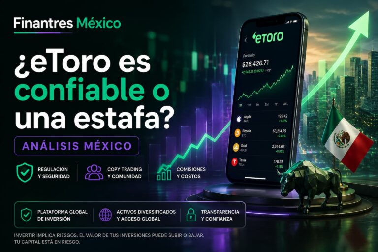 ¿eToro es confiable o una estafa Análisis México