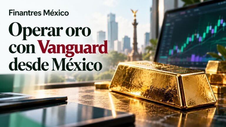 Operar oro con Vanguard desde México