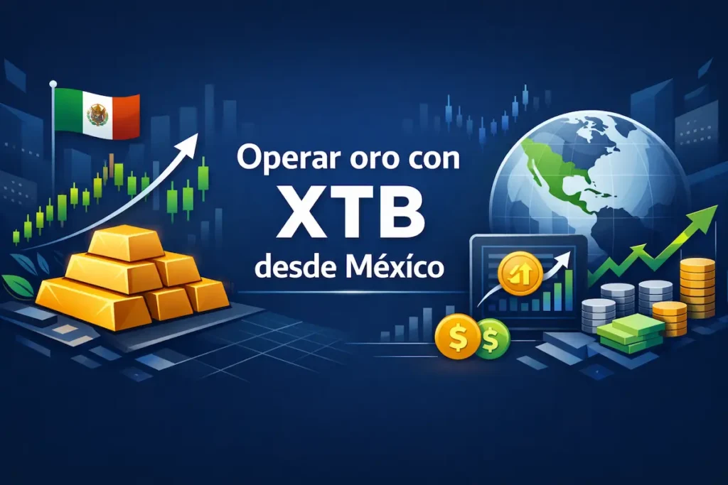 Operar oro con XTB desde México