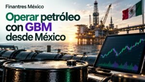 Operar petróleo con GBM desde México