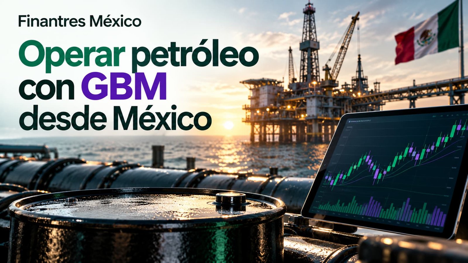 Operar petróleo con GBM desde México