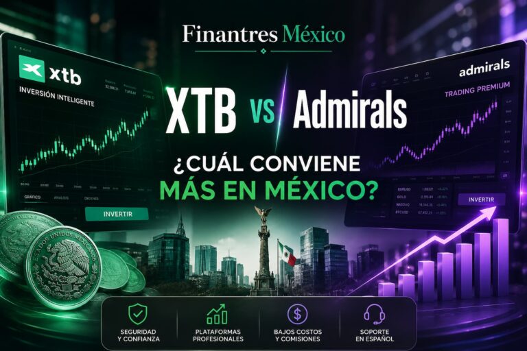 XTB vs Admirals cuál conviene más en México