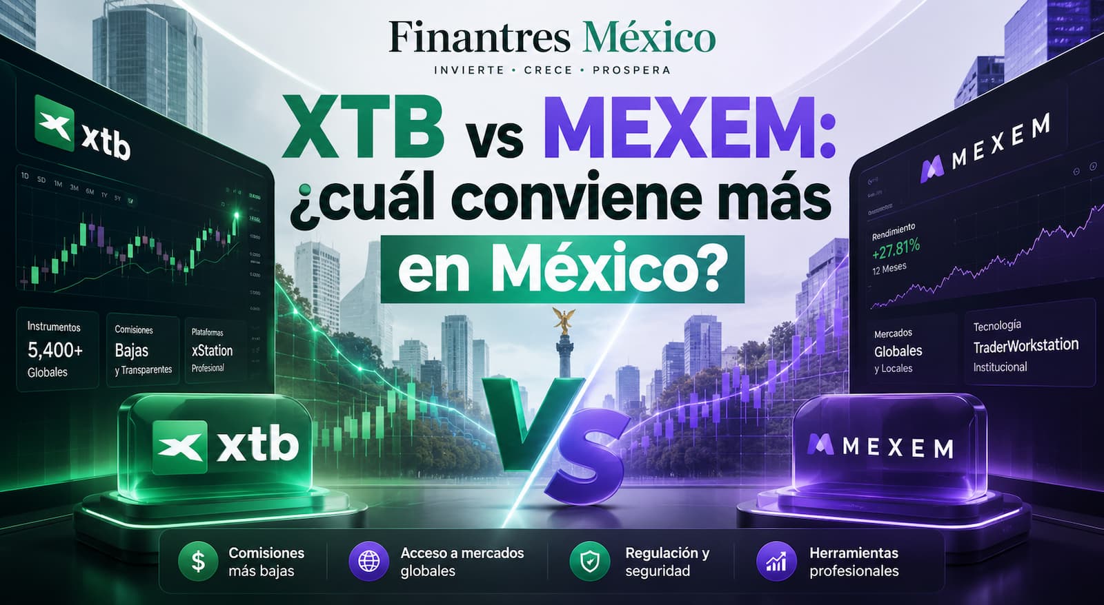 XTB vs MEXEM ¿cuál conviene más en México