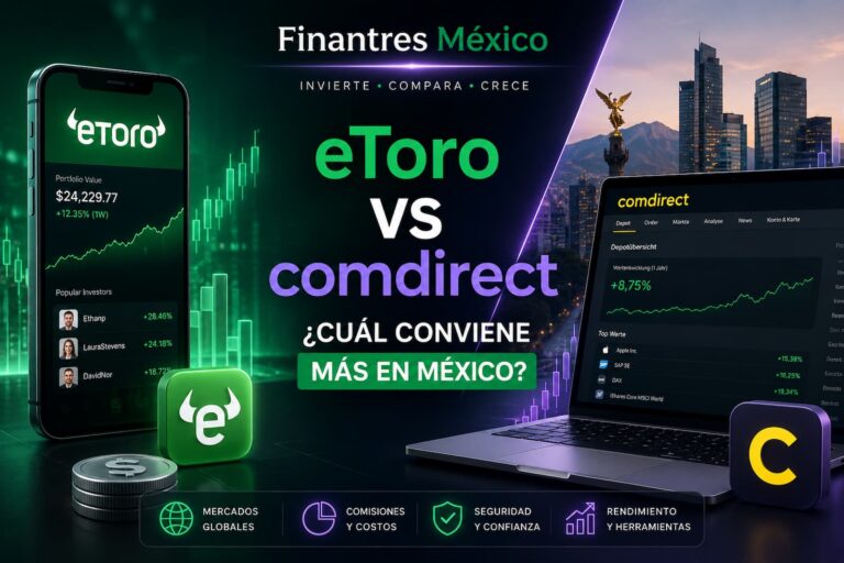 eToro vs Comdirect ¿cuál conviene más en México