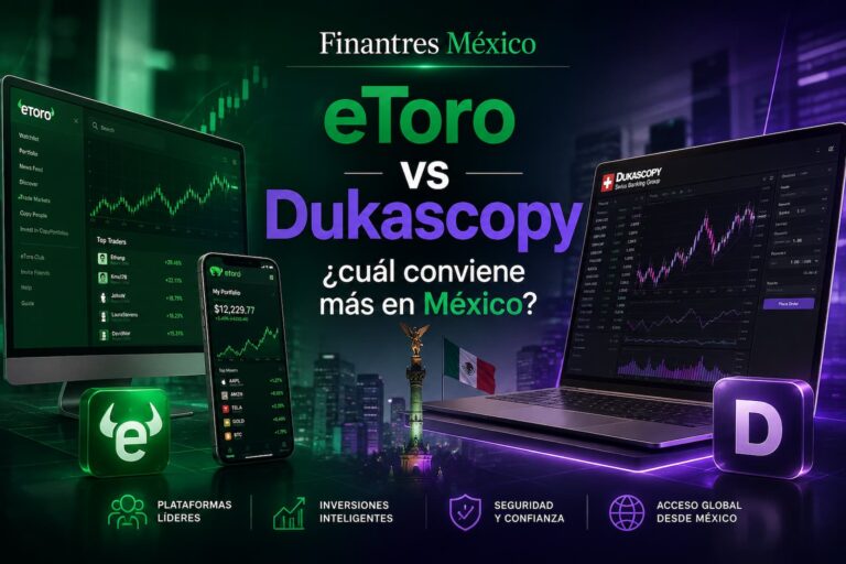 eToro vs Dukascopy ¿cuál conviene más en México
