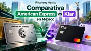 Comparativa American Express vs Klar en México