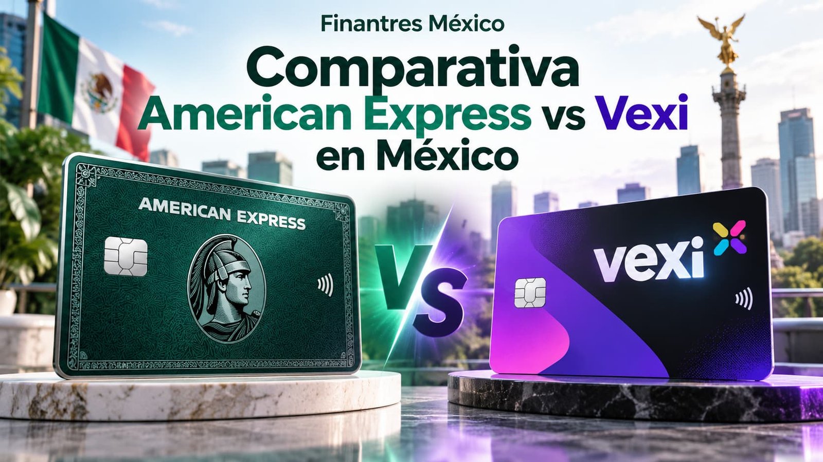 Comparativa American Express vs Vexi en México