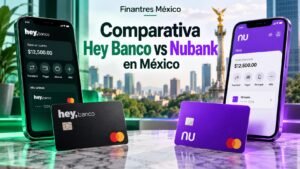 Comparativa Hey Banco vs Nubank en México