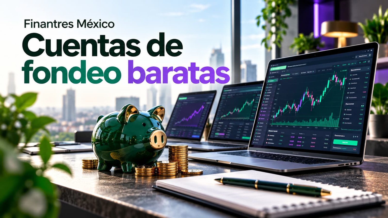 Cuentas de fondeo baratas