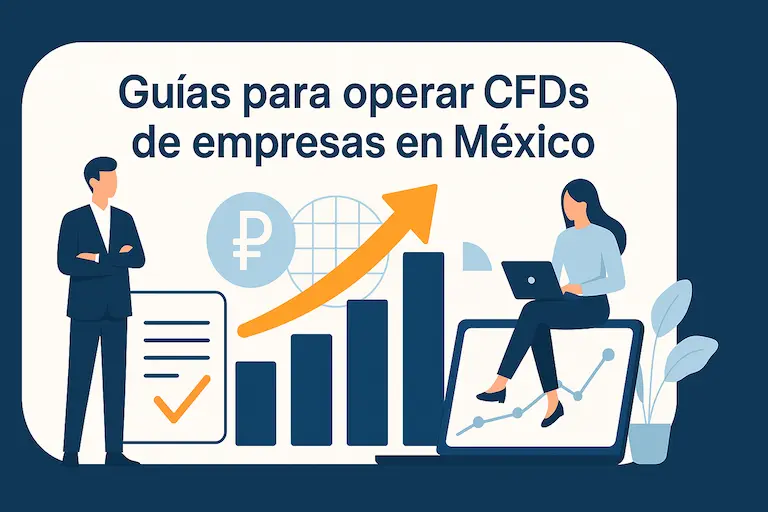 Guías para operar CFDs de empresas en México