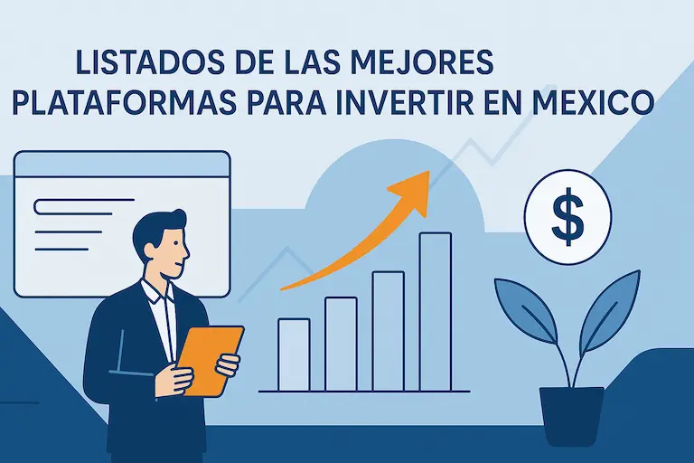 Listados de las mejores plataformas para invertir en México