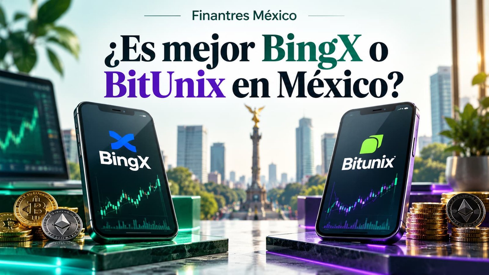 ¿Es mejor BingX o BitUnix en México