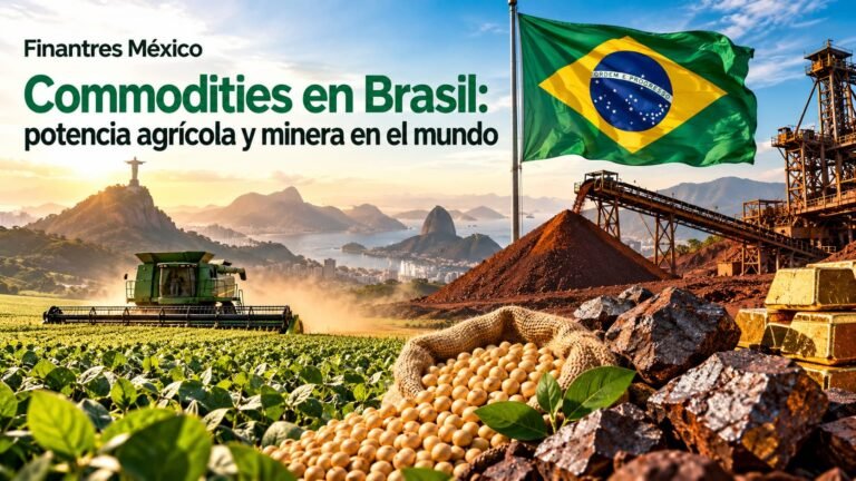 Commodities en Brasil potencia agrícola y minera en el mundo