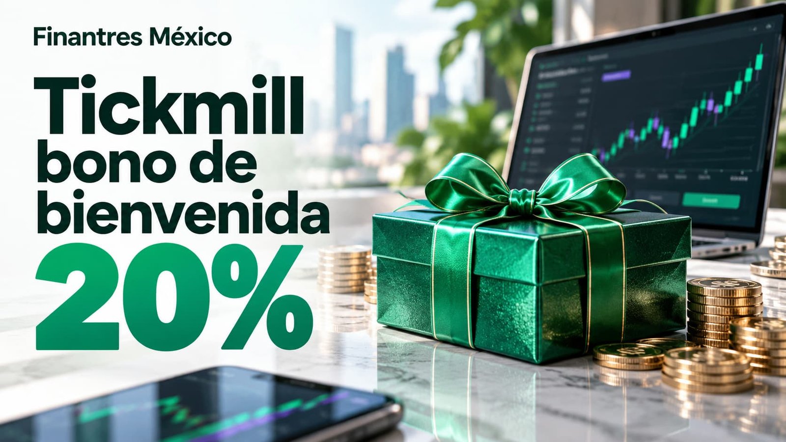 Tickmill bono de bienvenida %