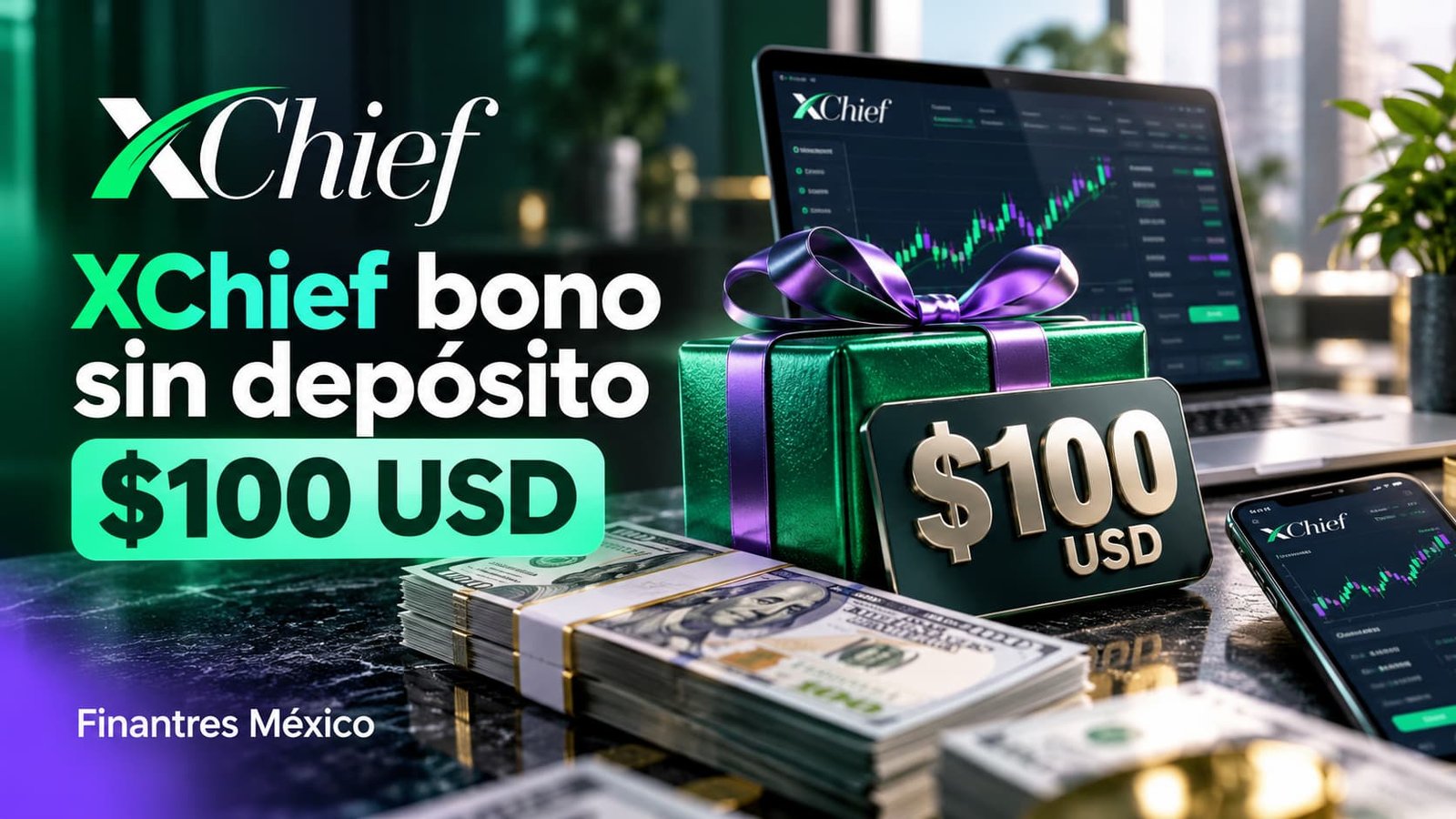 XChief bono sin depósito $ USD