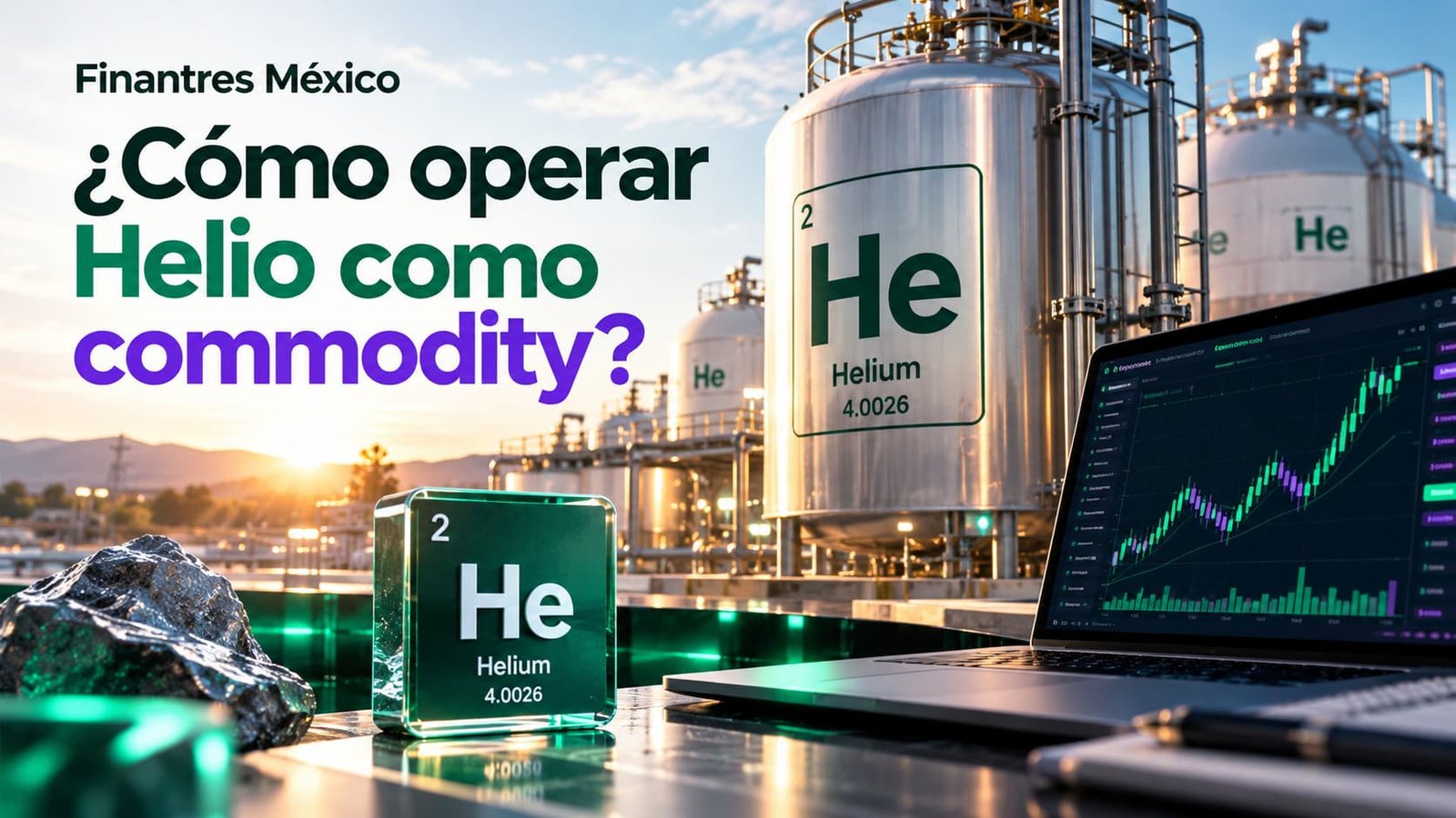 ¿Cómo operar Helio como commodity
