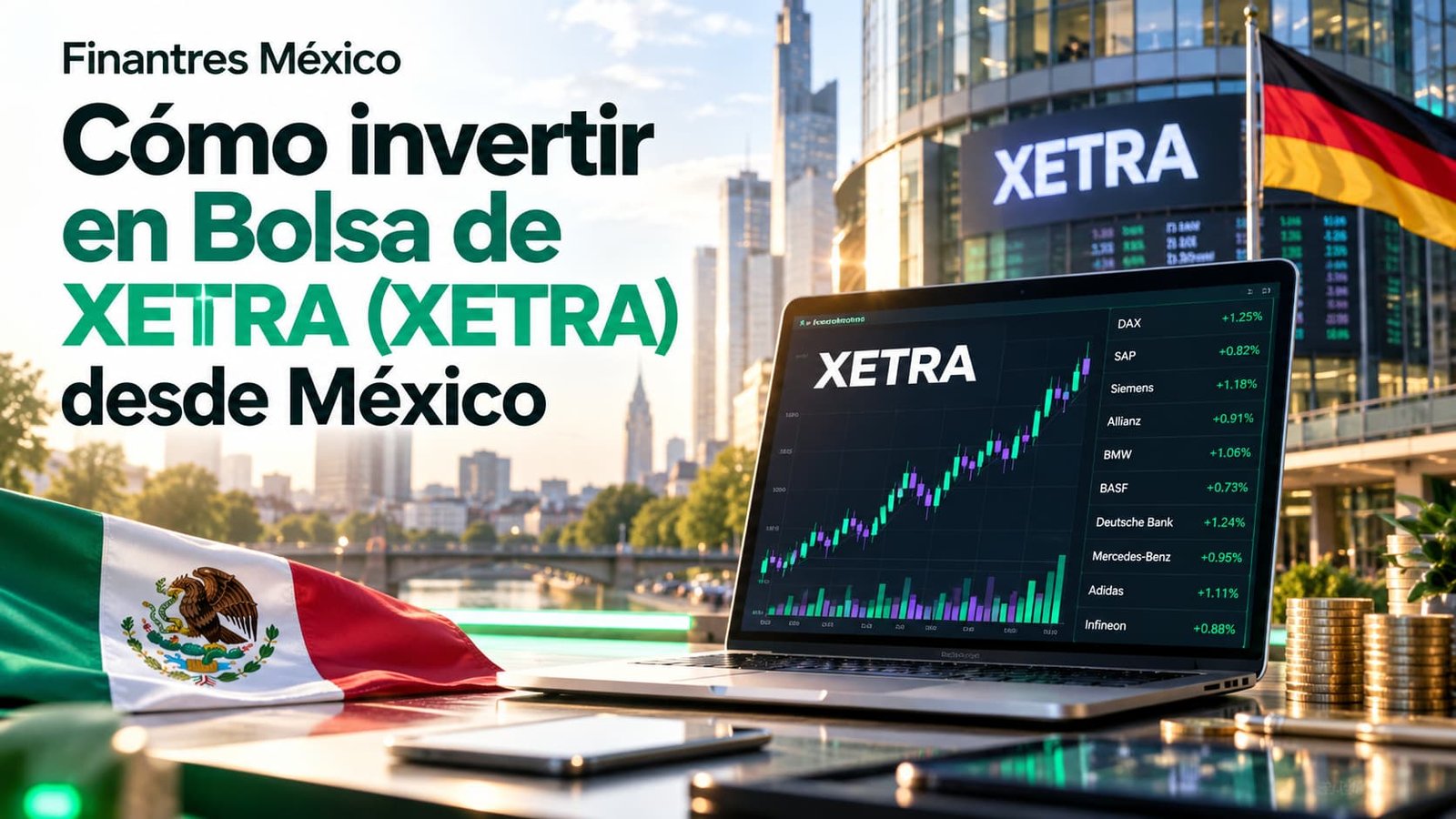 Cómo invertir en Bolsa de XETRA (XETRA) desde México