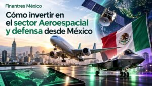 Cómo invertir en el sector Aeroespacial y defensa desde México