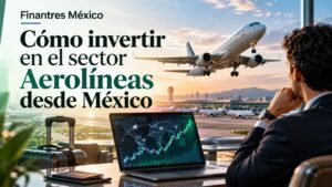Cómo invertir en el sector Aerolíneas desde México