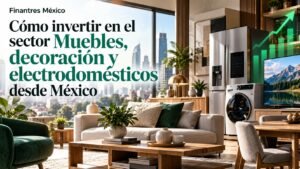Cómo invertir en el sector Muebles, decoración y electrodomésticos desde México