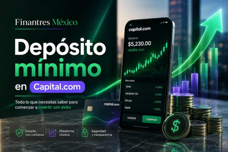 Depósito mínimo en Capital