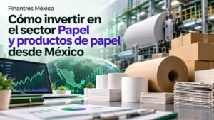 Cómo invertir en el sector Papel y productos de papel desde México