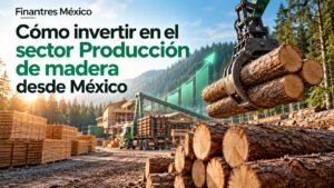 Cómo invertir en el sector Producción de madera desde México