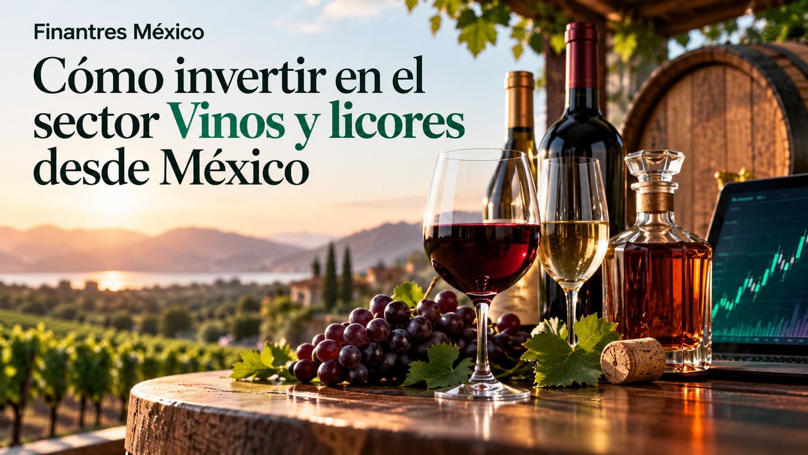 Cómo invertir en el sector Vinos y licores desde México