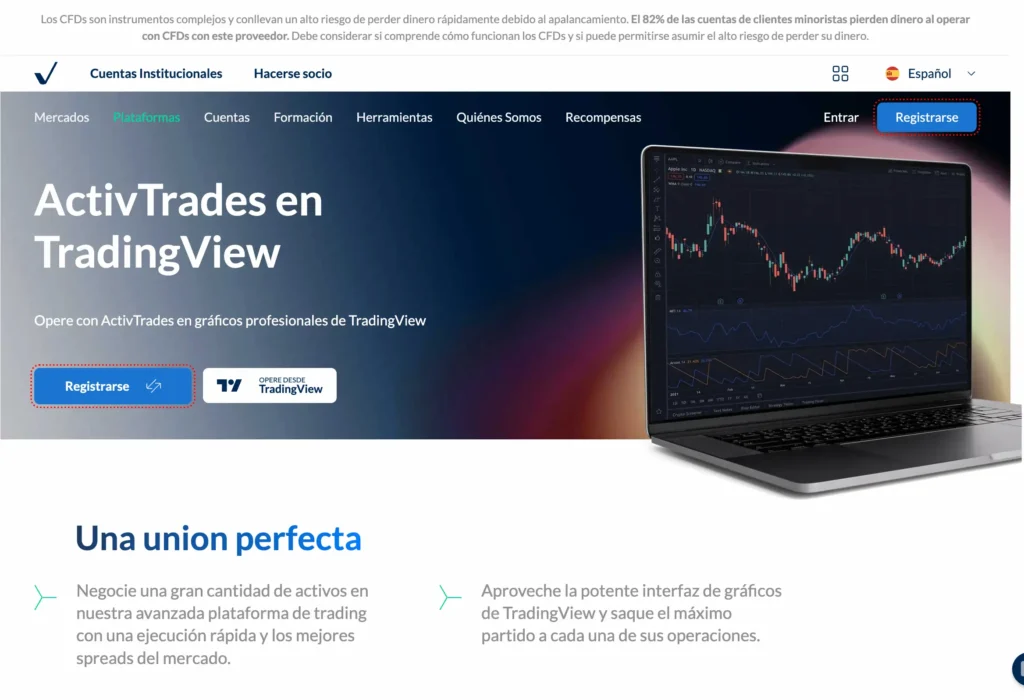 ActivTrades en TradingView ()