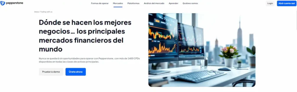 Apertura de cuenta Pepperstone