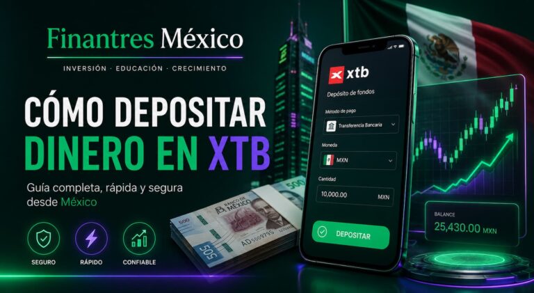 Cómo depositar dinero en XTB desde México