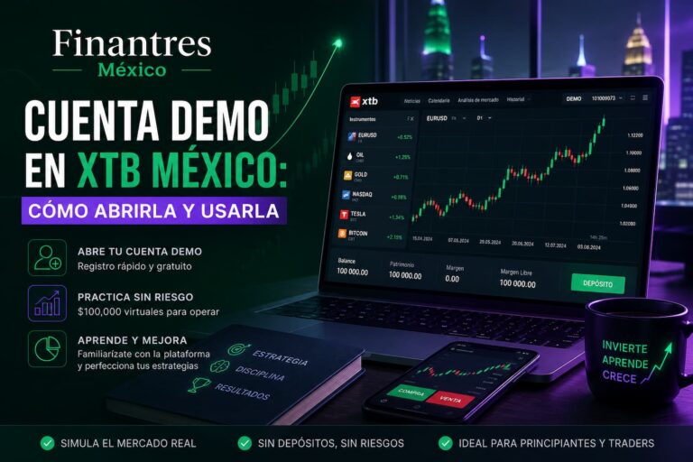 Cuenta demo en XTB México cómo abrirla y usarla