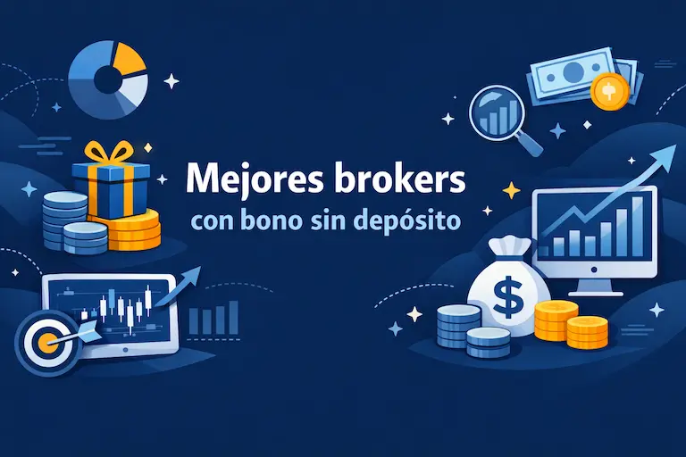 Mejores brokers con bono sin depósito