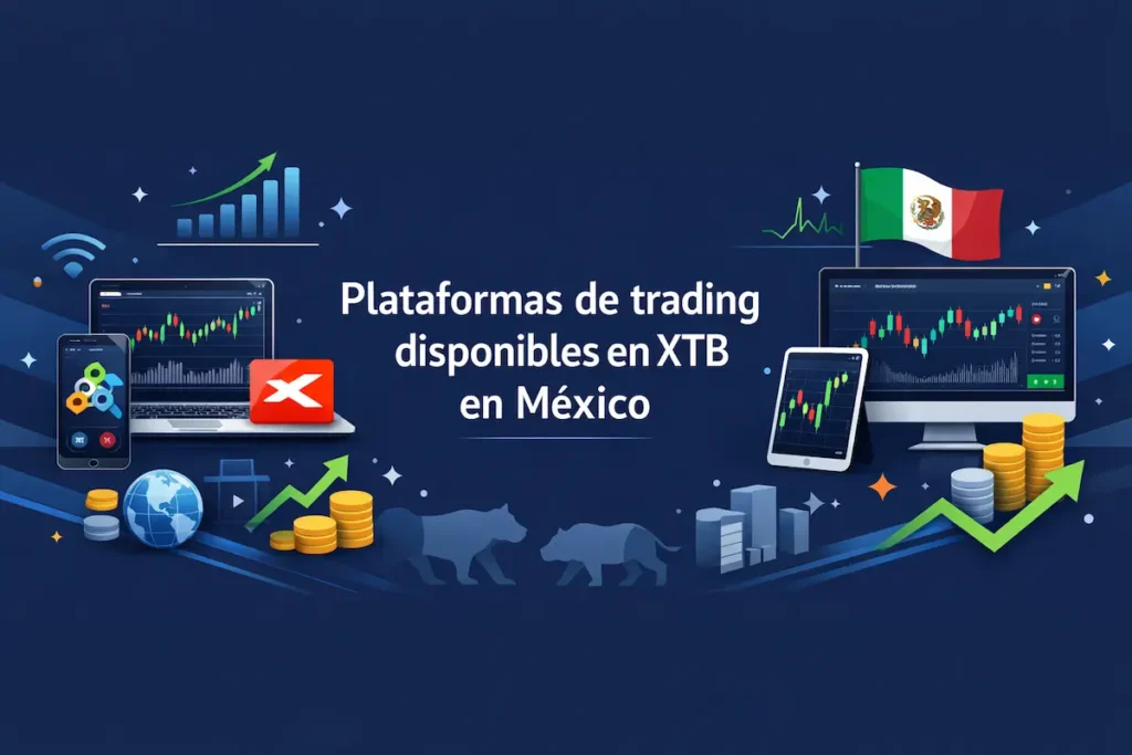 Plataformas de trading disponibles en XTB en México