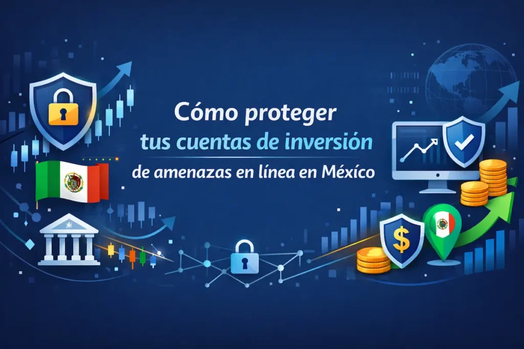 Cómo proteger tus cuentas de inversión de amenazas en línea en México