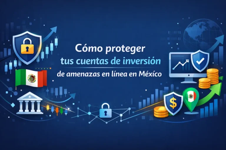 Cómo proteger tus cuentas de inversión de amenazas en línea en México