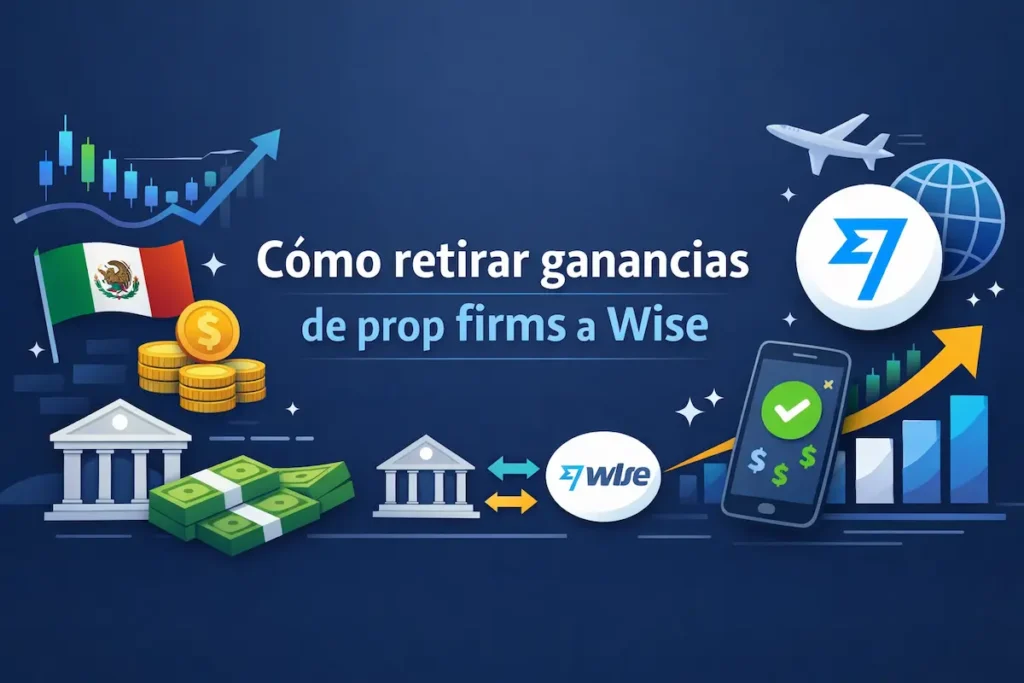 Cómo retirar ganancias de prop firms a Wise
