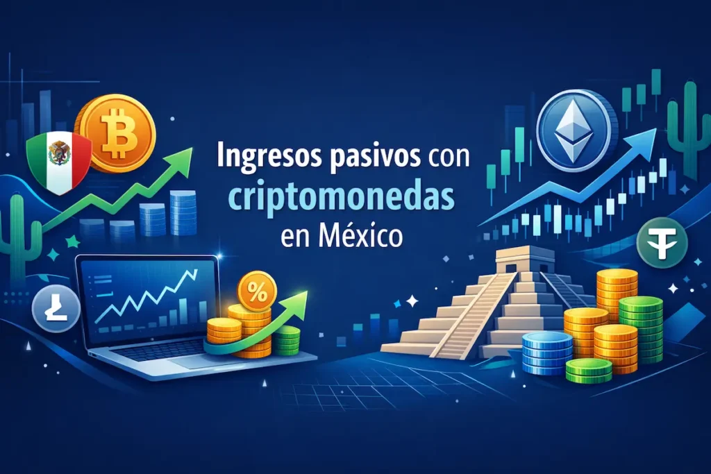 Ingresos pasivos con criptomonedas