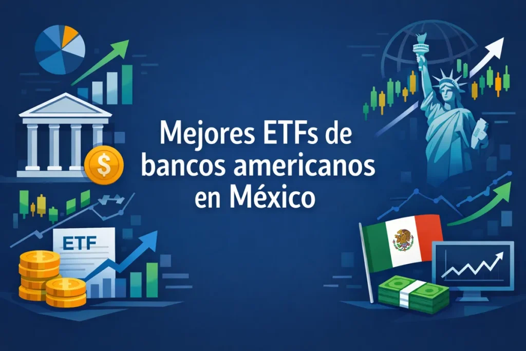 Mejores ETFs de bancos americanos en México