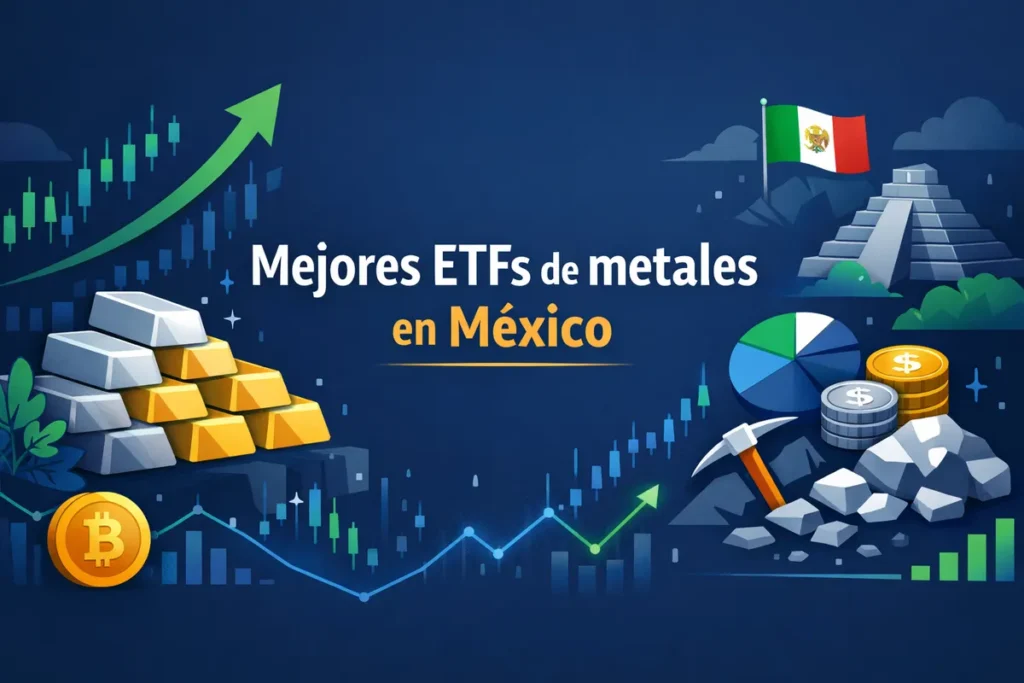 Mejores ETFs de metales en México
