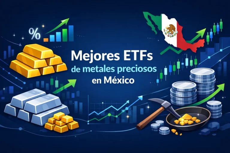 Mejores ETFs de metales preciosos en México