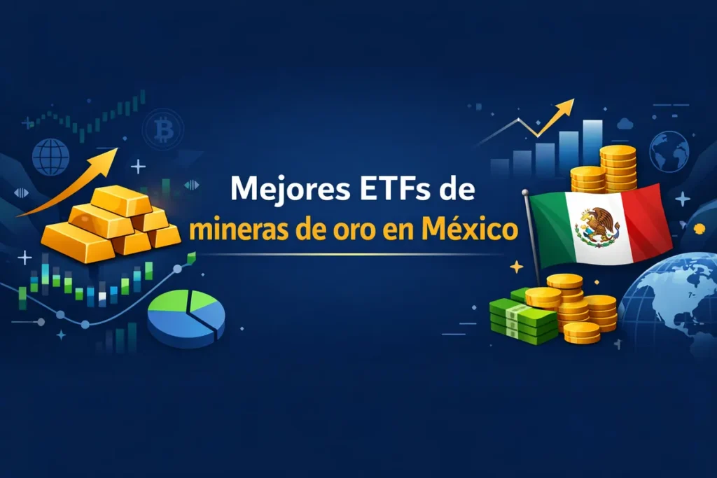 Mejores ETFs de mineras de oro en México