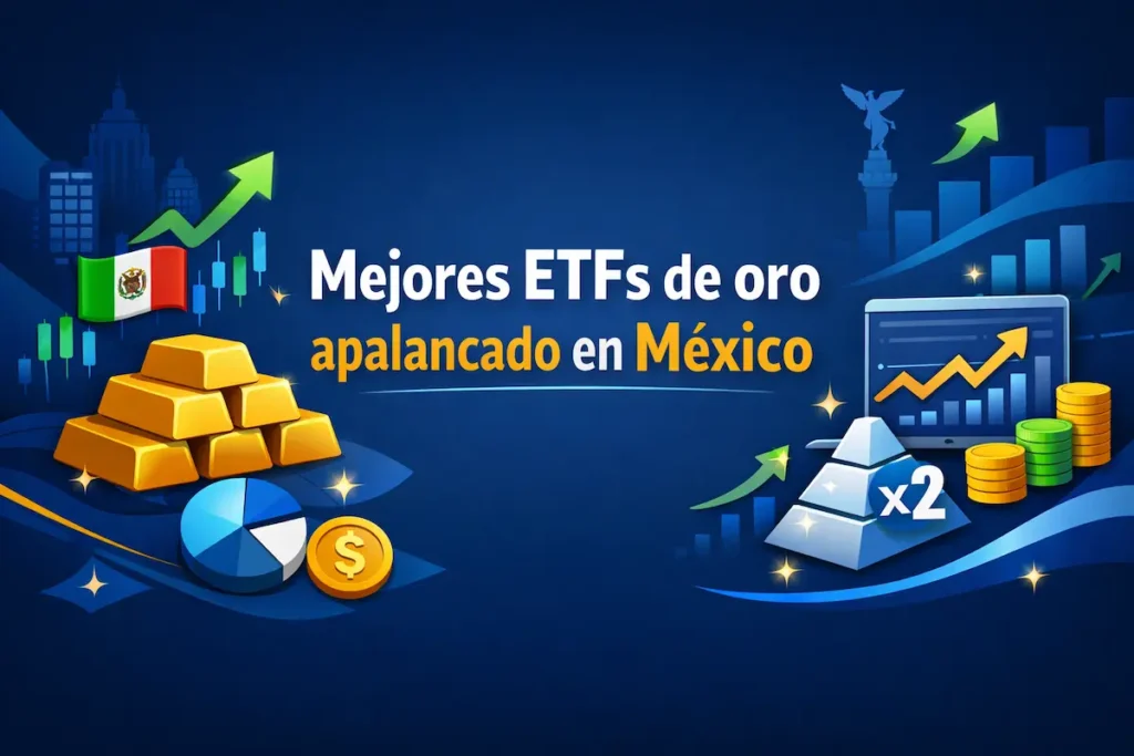 Mejores ETFs de oro apalancado en México