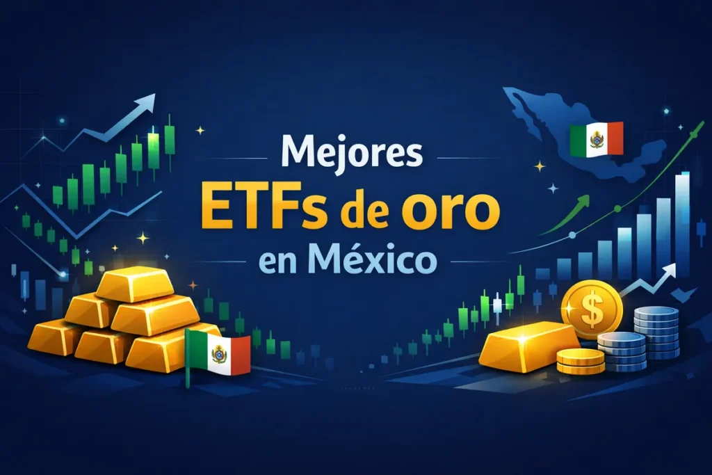 Mejores ETFs de oro en México