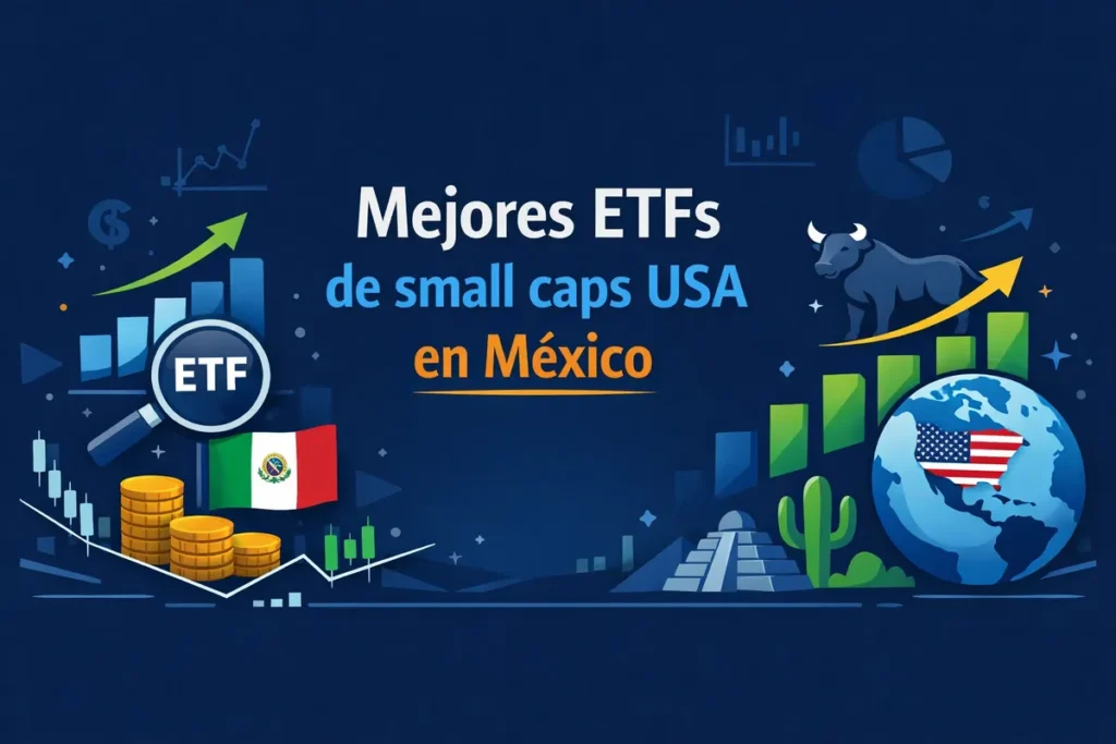 Mejores ETFs de small caps USA en México